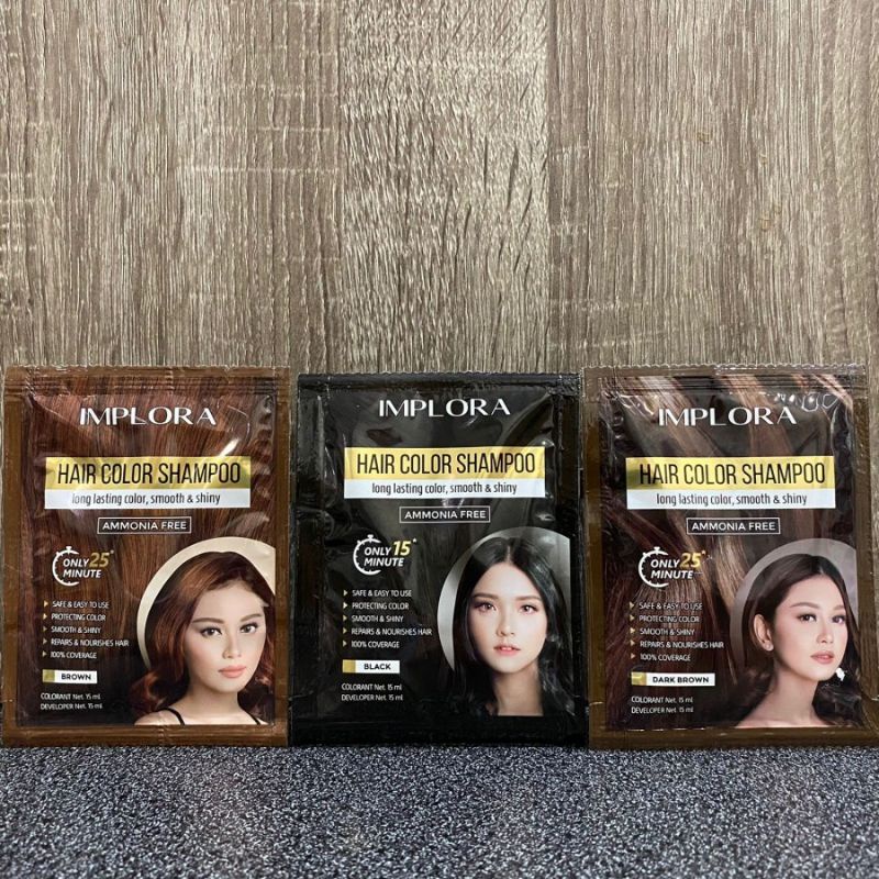 implora hair color shampoo