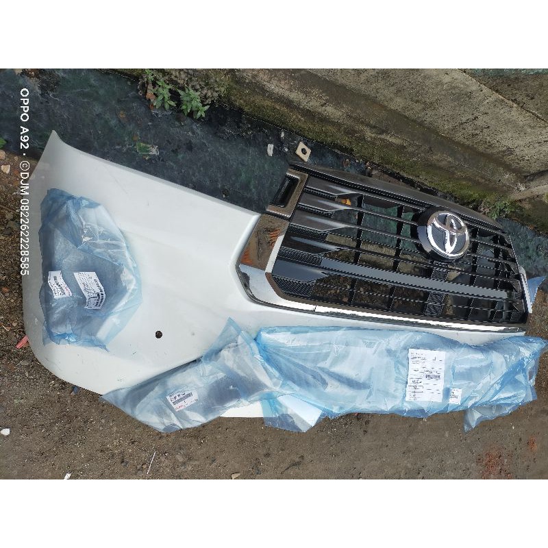 bemper depan Innova Reborn facelif 2021