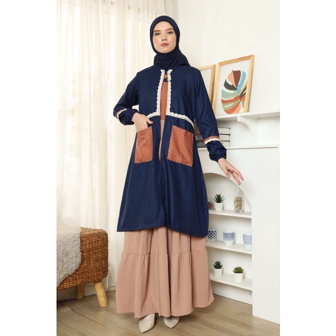 GAMIS BRANDED /  Gamis Set Deura D279 / Deura Original Terbaru / Gamis Wanita Terbaru / Gamis Remaja