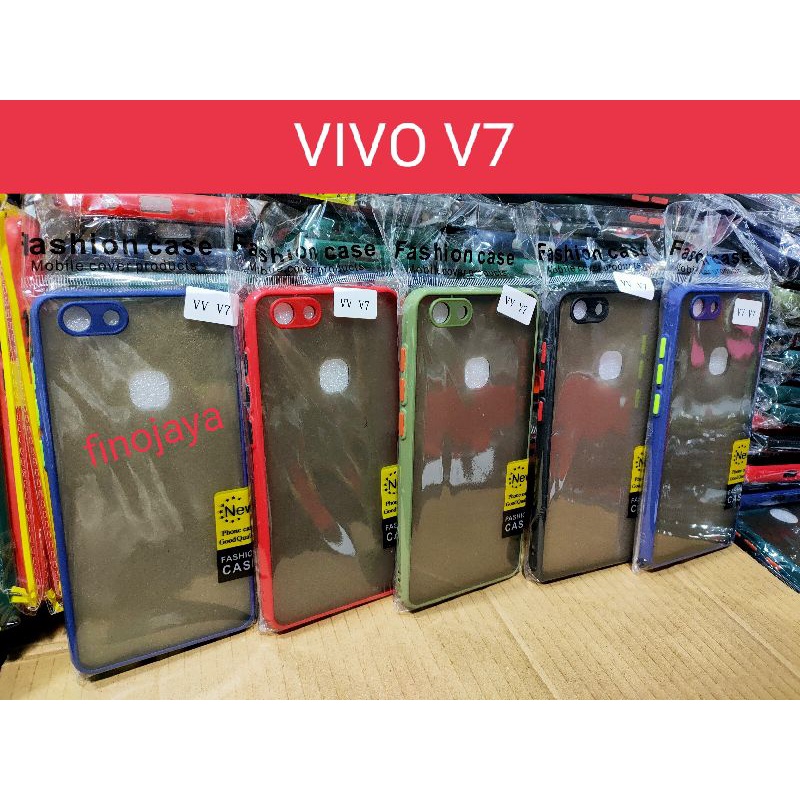 Case Aero My Choice Vivo V7 Vivo 1718 Silikon Dove Pelindung Camera