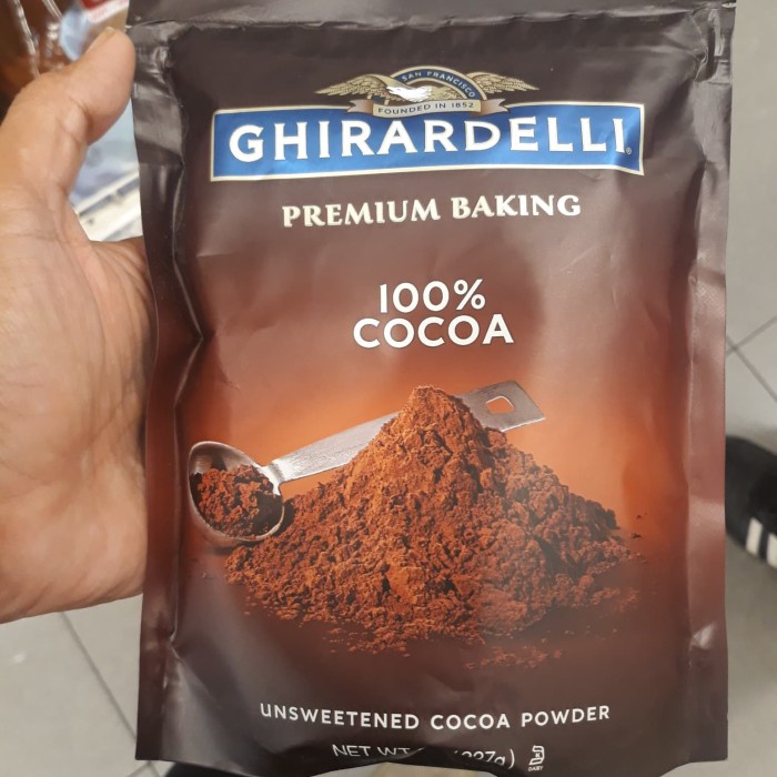 

Ghirardelli 100% Cocoa Unsweetened Cocoa Powder 227Gr 089