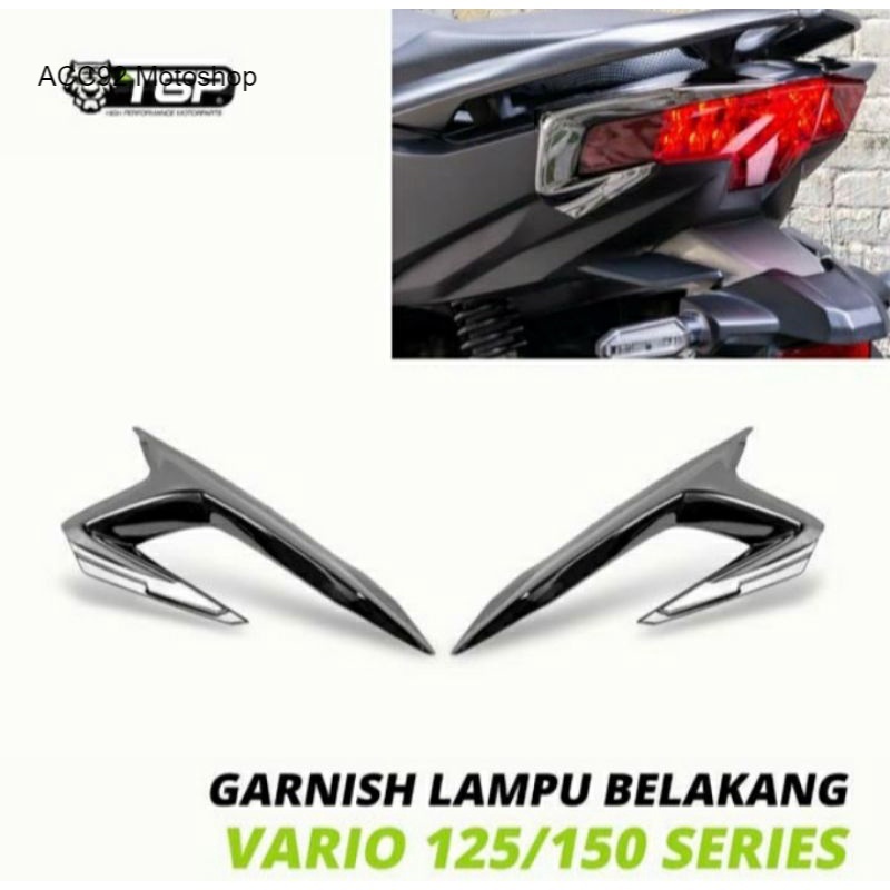 Garnish lampu belakang Vario 125 150 2018 - 2021 Ori TGP