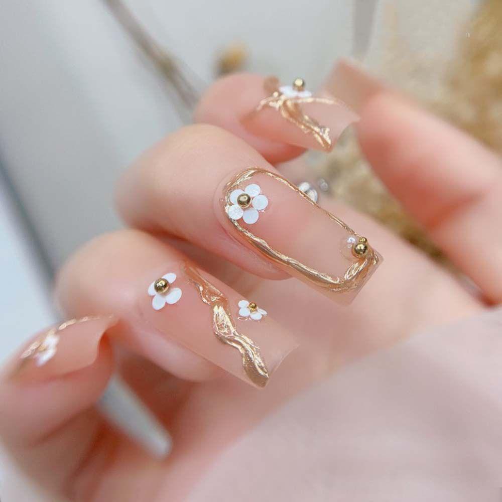 AUGUSTINA Agustina Round Nail Art Sequin Ultra-Tipis Bentuk Bulat Simfoni Pesona DIY Nail Art Stiker