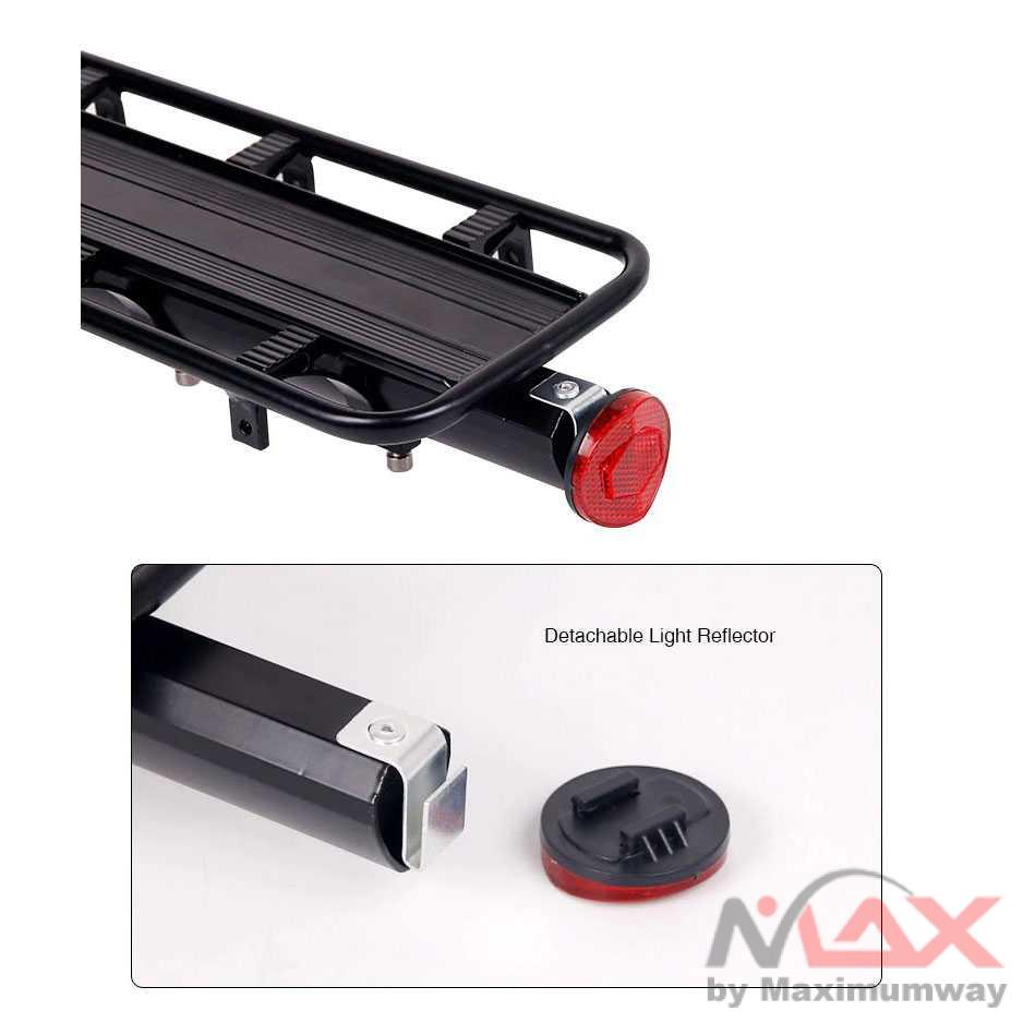 DEEMOUNT Boncengan Belakang Sepeda Luggage Carrier Rear Rack aksesoris sepeda elektrik MTB BMX