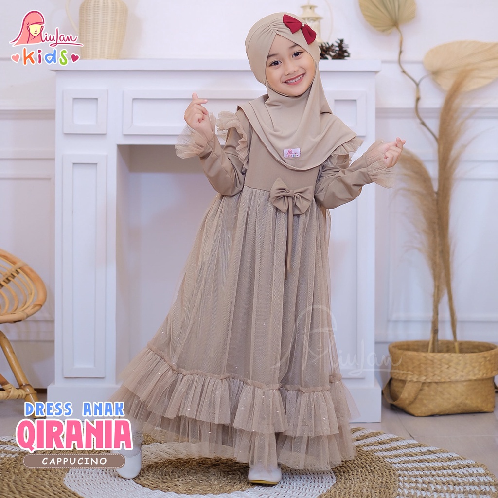 GAMIS DRESS TILE ANAK QIRANIA MIULAN