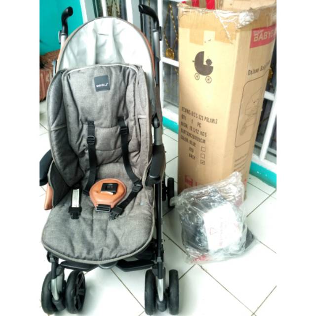 Preloved Stroller baby elle Polaris kondisi 95% mulus