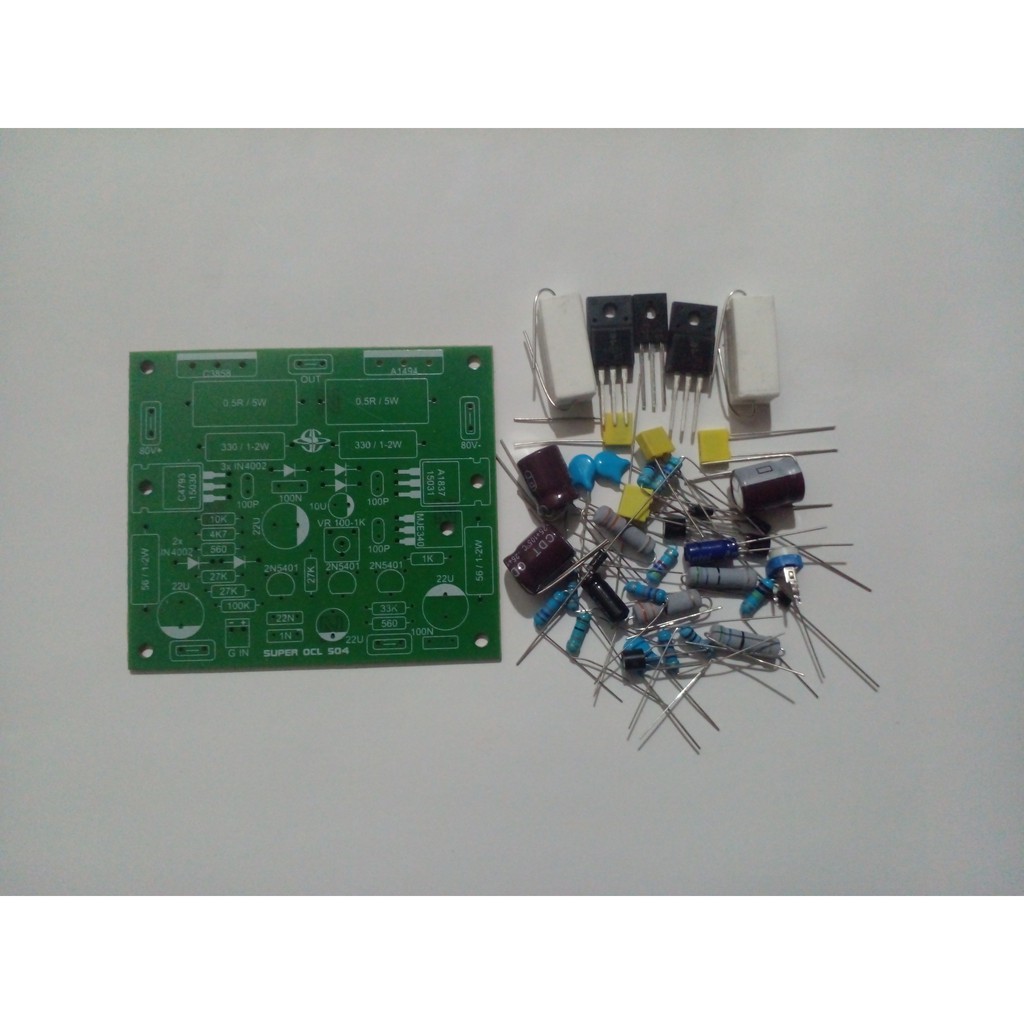 Jual DIY PCB dan Komponen Driver SOCL 504 PA042 Indonesia|Shopee Indonesia