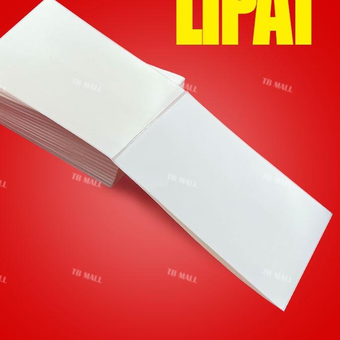 

Big Sale Label Thermal / Sticker Label Continuous / Label Kertas Bare 100x150mm Isi 500pc Tebal Waterproof Tidak Luntur Lem Kuat Grosir ✓
