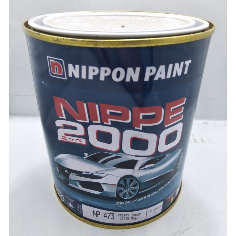 

CAT DUCO NIPPE 2000 NP 473 CREAM IVORY / CAT MINYAK