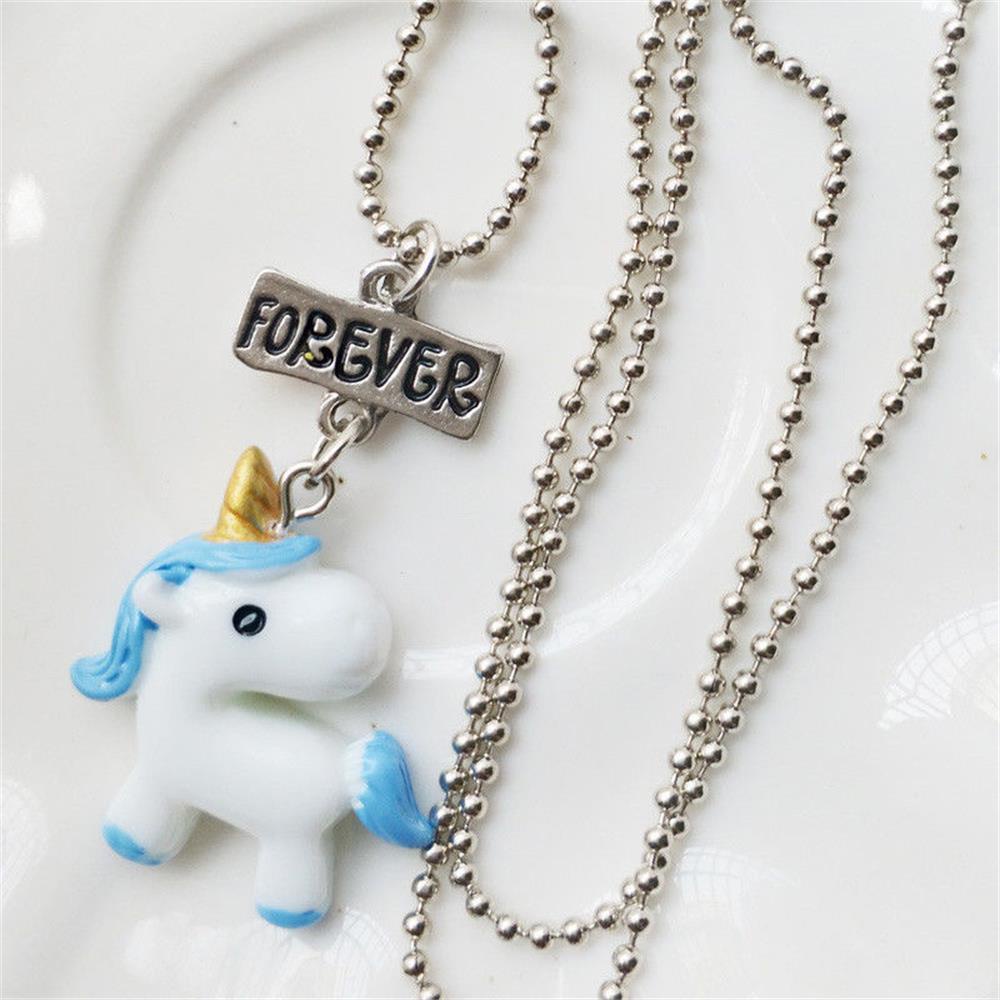 R-flower 3PCs/Set Bff Kalung Hadiah Fashion Best Friend Forever Bead Chain