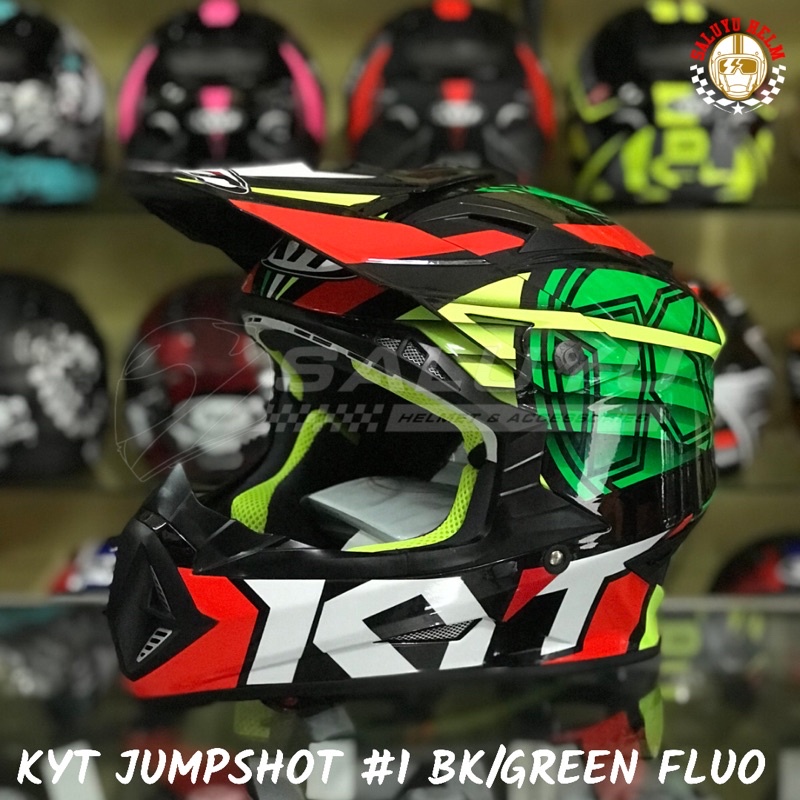 HELM CROSS KYT JUMPSHOT SERI #1