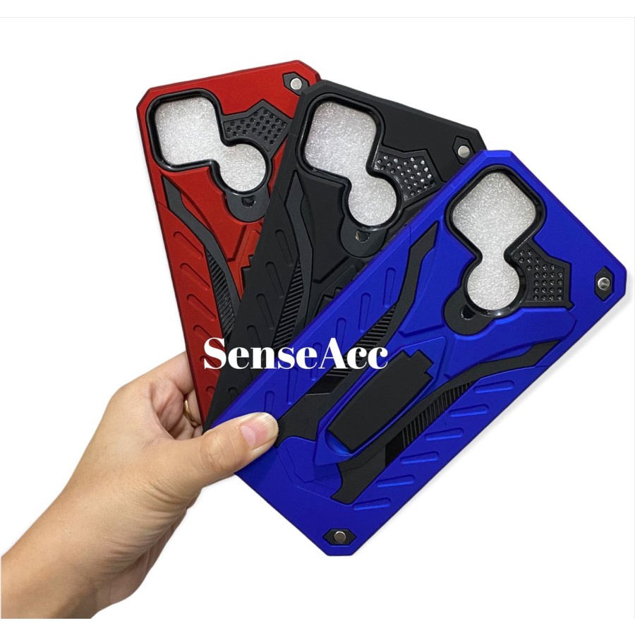 Realme C21 C21Y C25Y Case Phantom Robot Transformer Kick Stand - C21 C21Y