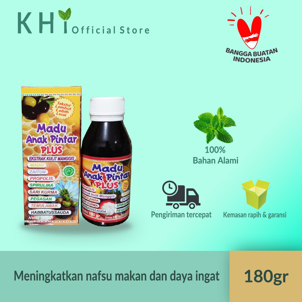 Jual Madu Anak Pintar Plus Nafsu Makan Dan Vitamin Otak Indonesia Shopee Indonesia
