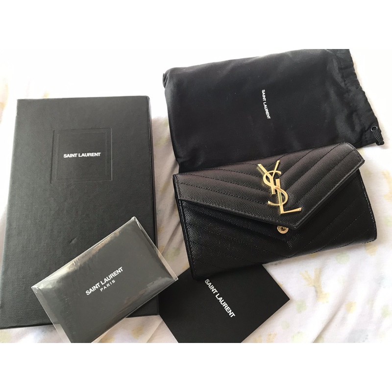NBU YSL Yves Saint Laurent Wallet Dompet Original
