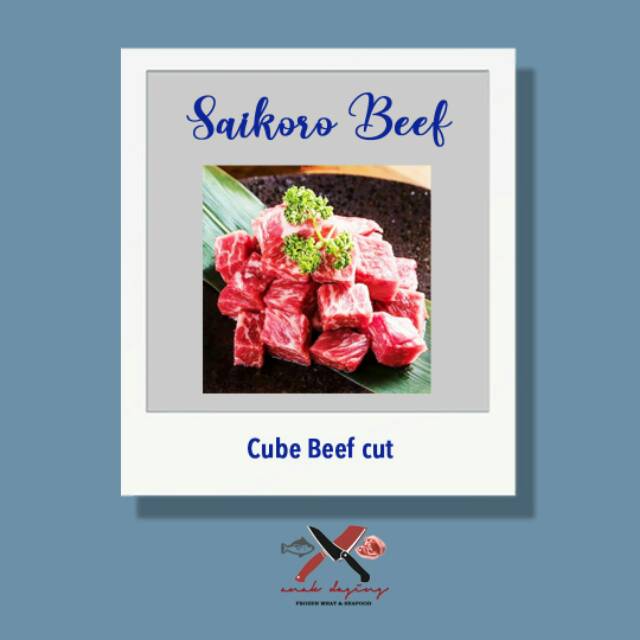 

Saikoro Beef - Cube Beef cut