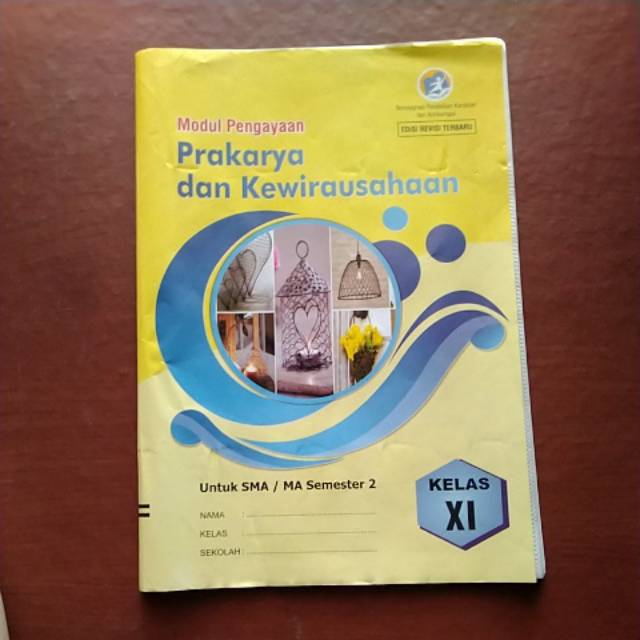 Buku Lks Prakarya Sma Ma Kelas 11 Semester Genap K13 Shopee Indonesia