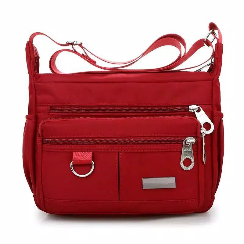 Waterproof Nylon Shoulder Bag Tas Selempang Wanita/Tas Selempang Wanita