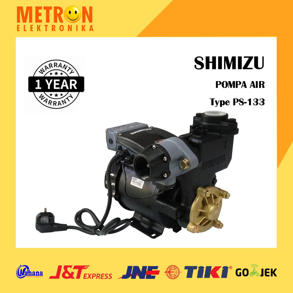 SHIMIZU PS 133 SHALLOW WELL PUMP AUTO / WATER PUMP / POMPA AIR / PS133