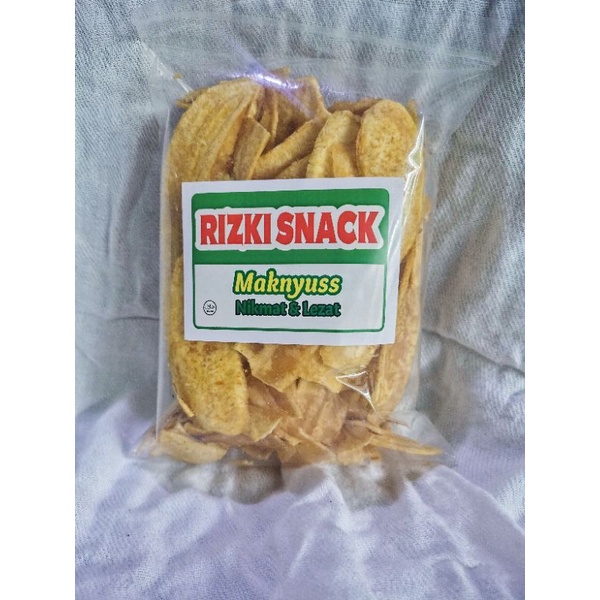 

KERIPIK PISANG Gurih/CEMILAN PISANG 140gr