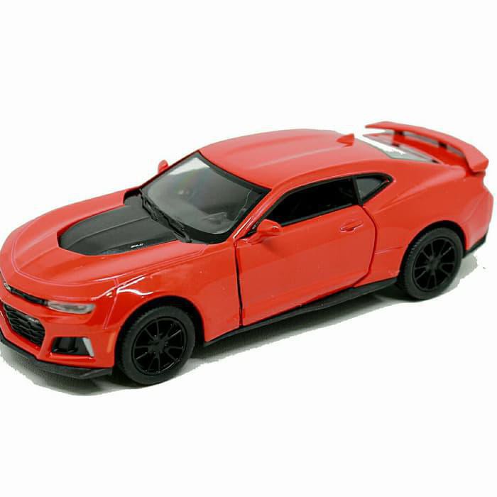 CAMARO ZL1 (RED) Diecast Kinsmart Miniatur Mobil Sport