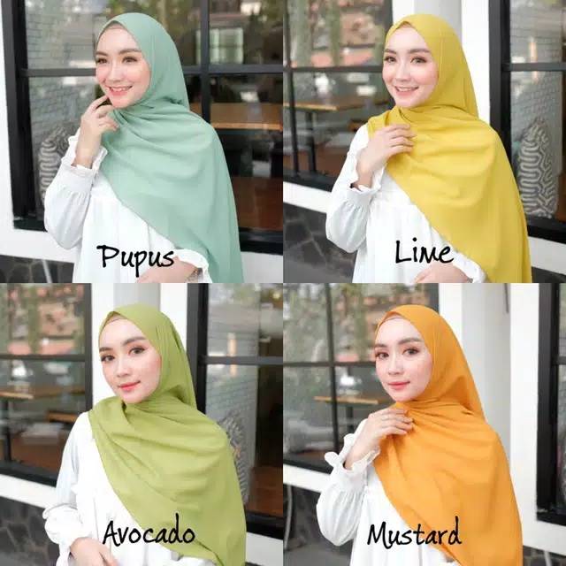 Jilbab Rifanyhijab Pashmina Diamond - Jilbab Pashmina