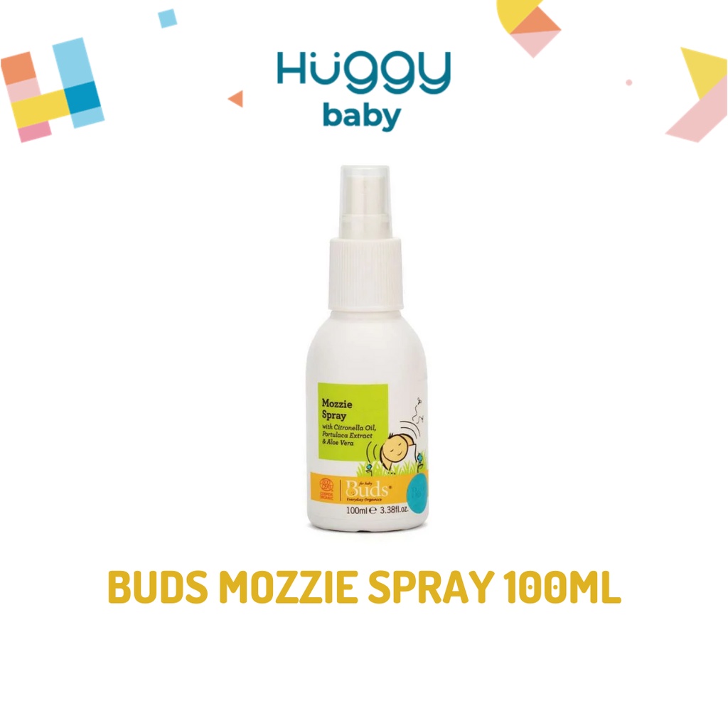 Buds Organics Mozzie Spray - Lotion Anti Nyamuk Bayi &amp; Anak