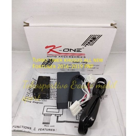 Turbo Timer khusus all new Fortuner 2016-2019 PNP socket-socket OEM Toyota