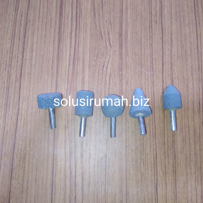Mounted Stone Set 5 Pcs 5pcs Batu Gerinda Mini Mata Tuner 6mm Modern
