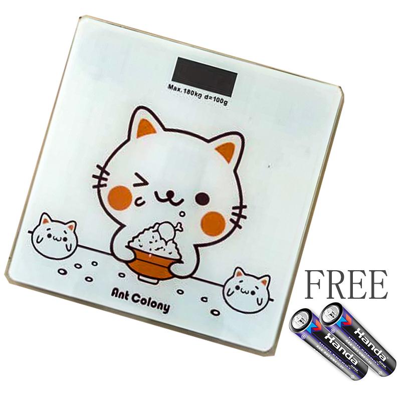 Timbangan Badan Digital Timbangan Baterai Timbangan Elektrik Timbangan Digital Murah Timbangan Berat Badan Berbahan Kaca Kuat Sampai 180 KG-6