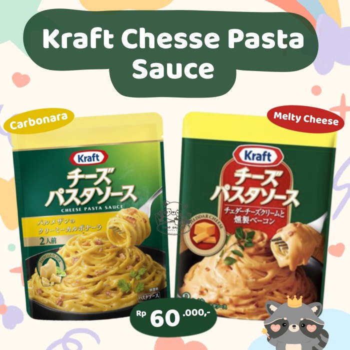 

Kraft Melty Cheese Pasta Sauce JAPAN