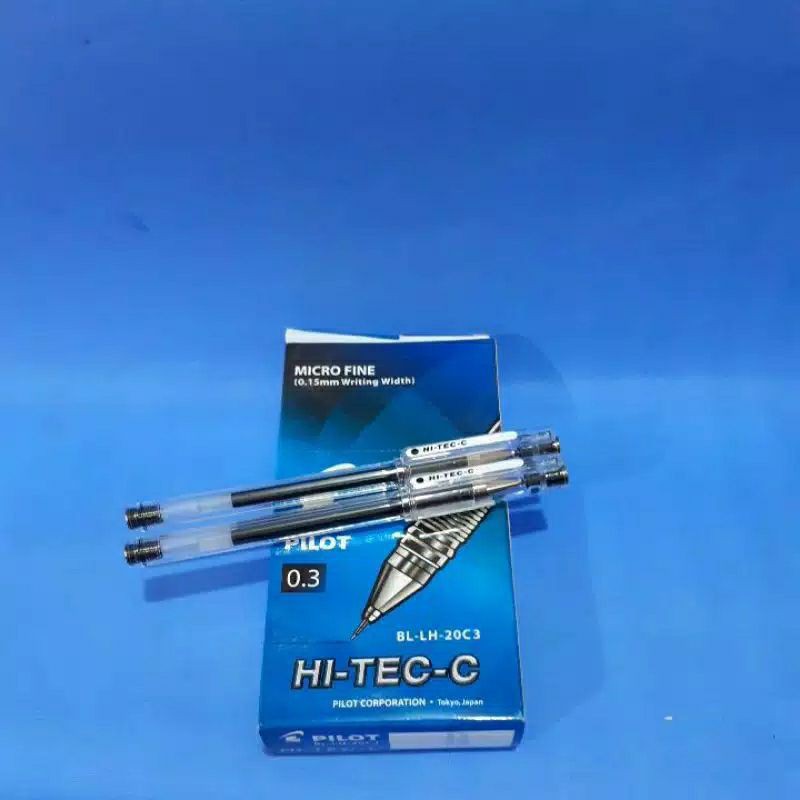 

PILOT HI-tech HI-TEC-C 0.3mm Bolpen pena hitam 1pcs saja