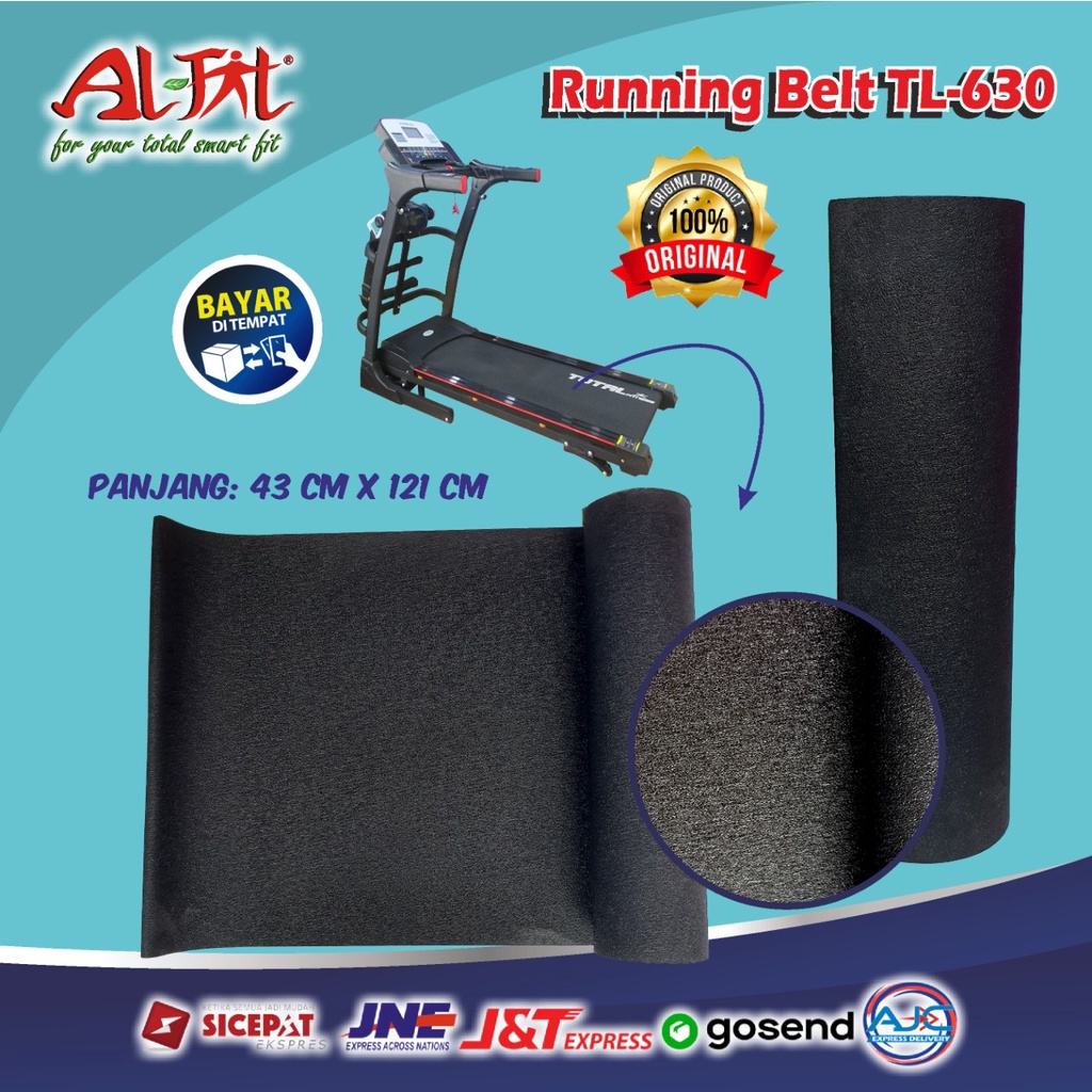 Running Belt Karpet Alat Lari Olahraga Alat Fitness Fitnes Treatmill Treadmill Treadmil Elektrik Mur