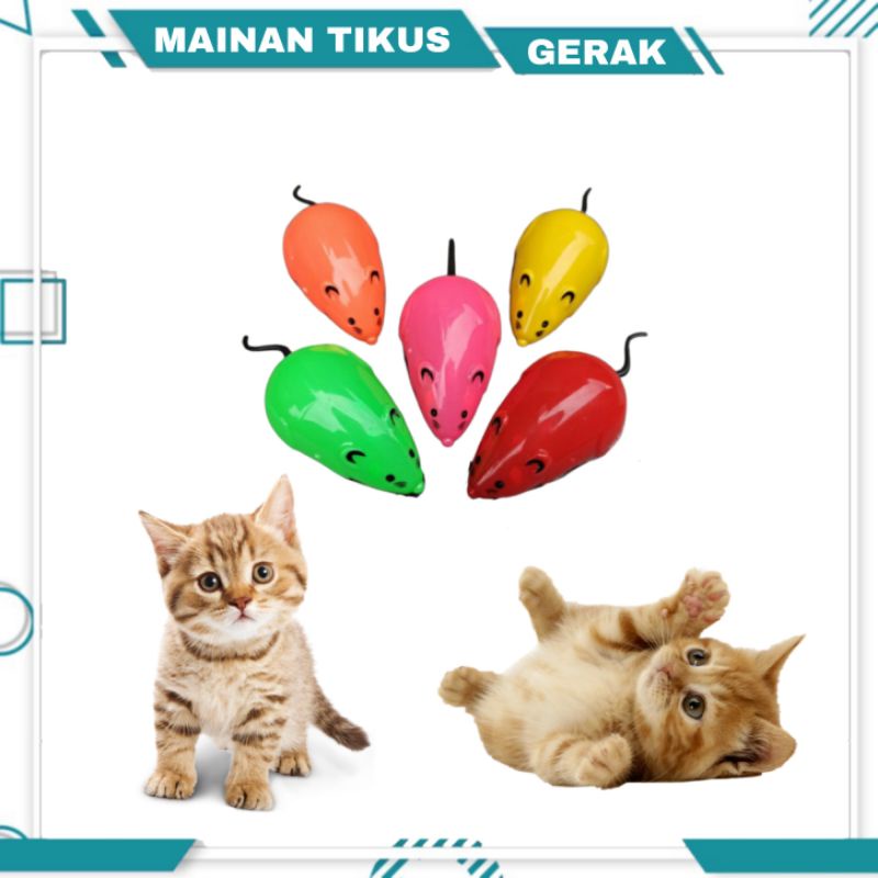 Mainan Tikus Bergerak  Mainan Kucing Bergerak Model Tikus