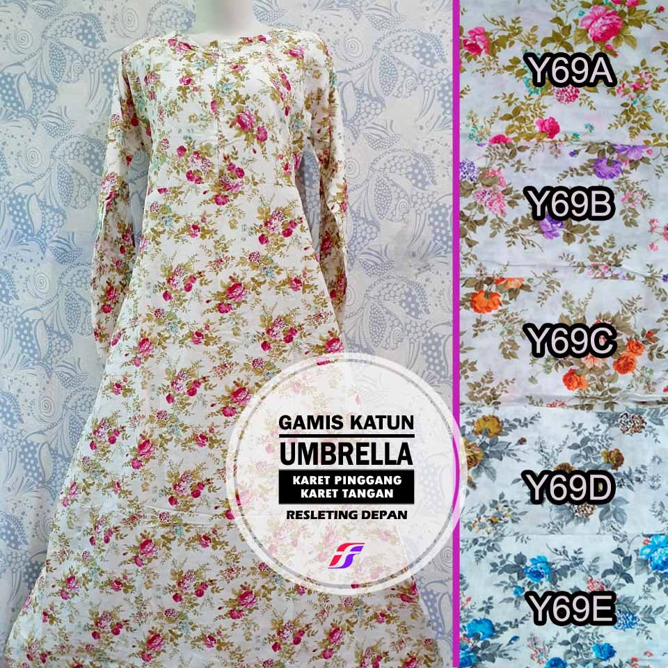 [Bayar Ditempat] Gamis Katun Jepang Mayung [A] / Gamis Katun Lokal