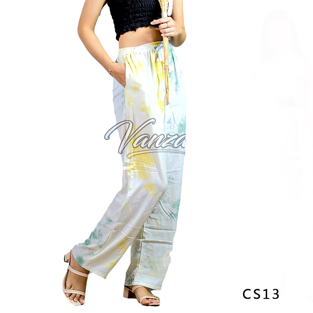 CELANA PANJANG HIGHWAIST / CELANA KULOT JUMBO RAYON / CELANA PANTAI LUCU BALI