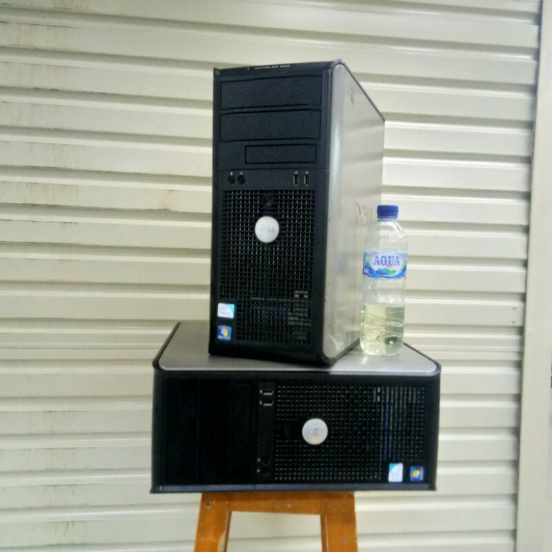 Pc Dell Optiplex Dual Core Ram 2 Gb Hdd 160 Gb Obral Super Murah