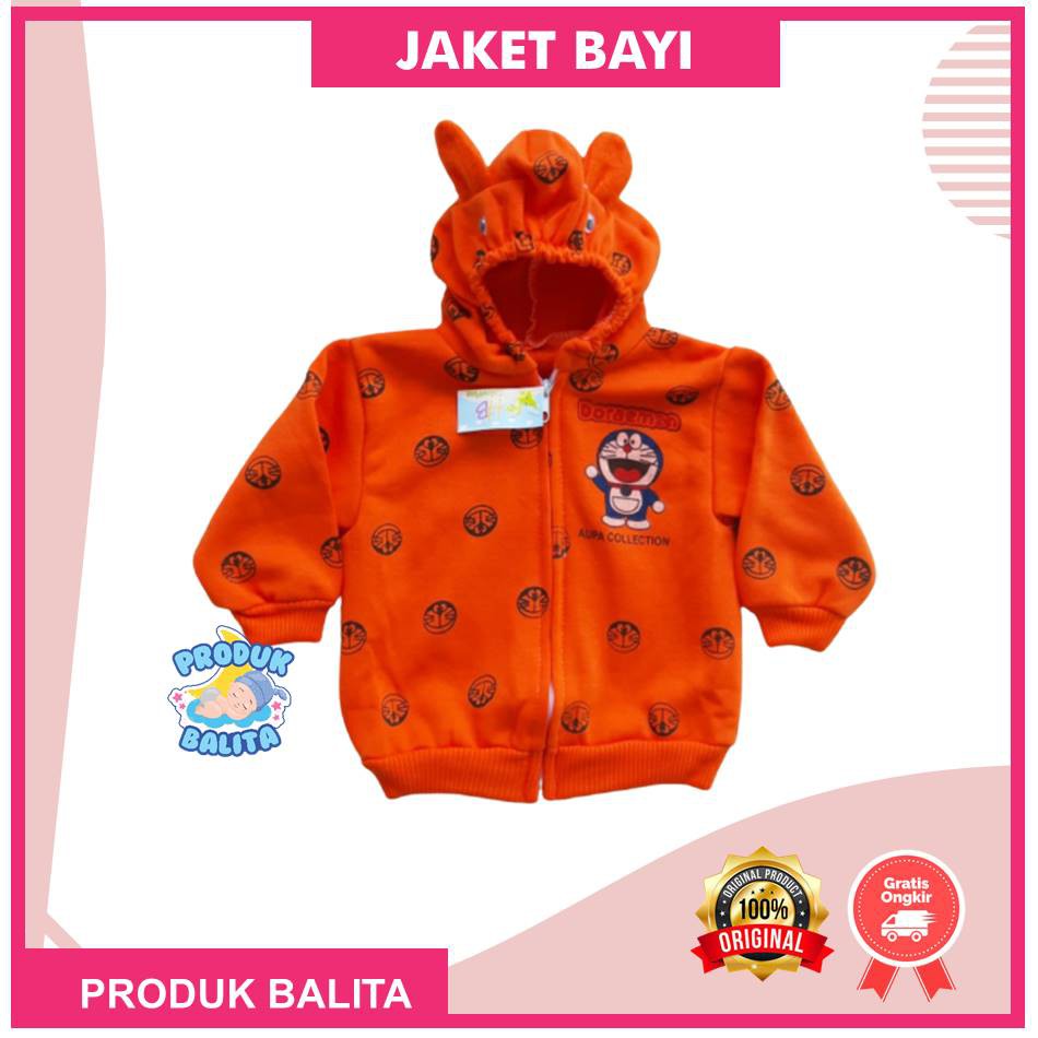 Jaket Bayi Anak Perempuan Laki laki Halus Lembut Lucu / 0-6 / 6-12 Bulan / 1 Tahun