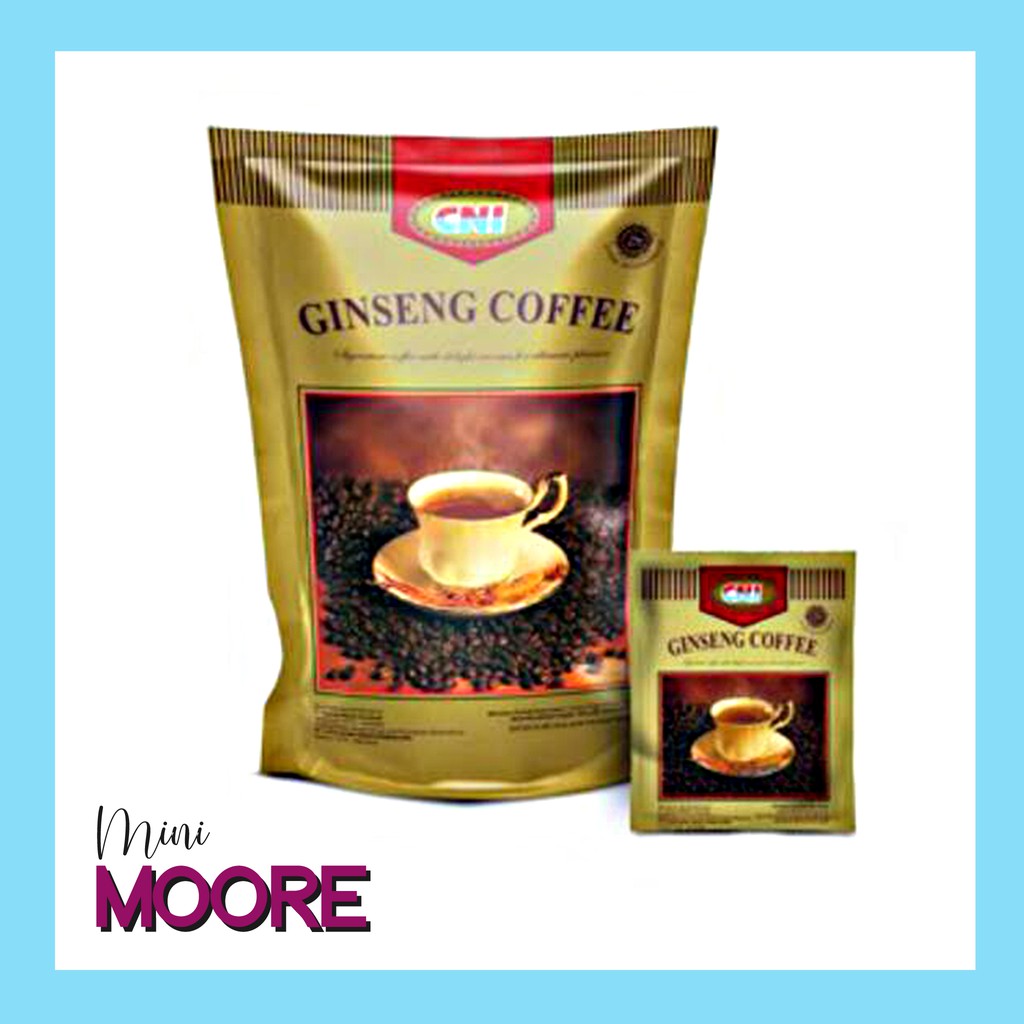 

CNI Coffee Ginseng sachet isi 5 dan pouch isi 20