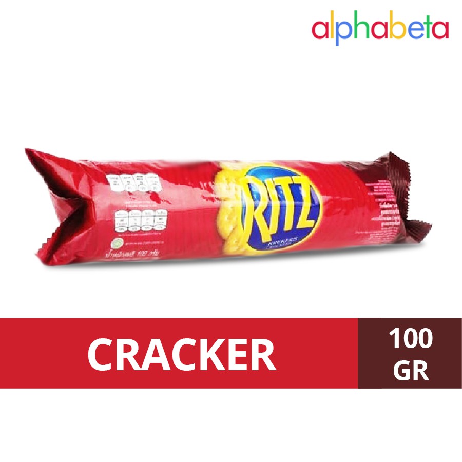 Jual RITZ CRACKERS 100 GR - SNACK CAMILAN BISKUIT GURIH & RENYAH ...