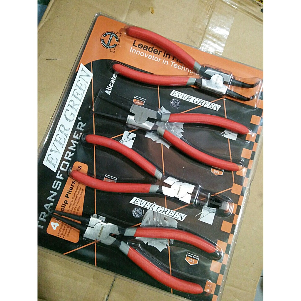 Tang Spie Set  Tang Snap Ring Set Tang Jepit Serba Guna