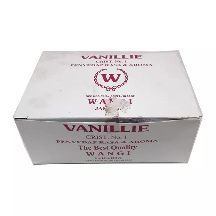 

Vanillie Vanili Vanilla Wangi W Bubuk 1 Pak Isi 100 Sachet