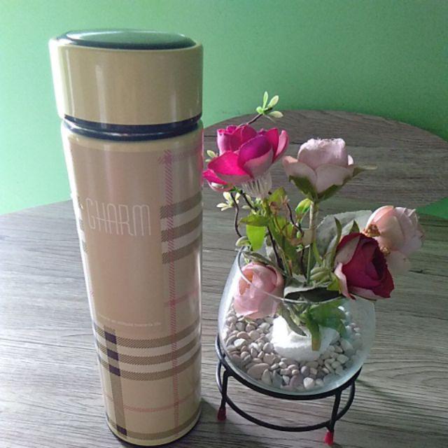 [motif Kotak] Termos 500 Ml Vacuum Flask - Termos Air