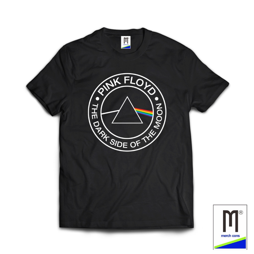 TSHIRT MARCHANDISE BAND PINK FLOYD HITAM 3