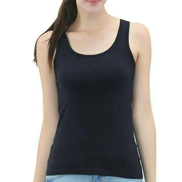 TANK TOP / SINGLET TALI LEBAR / 1KG MUAT 10 PCS