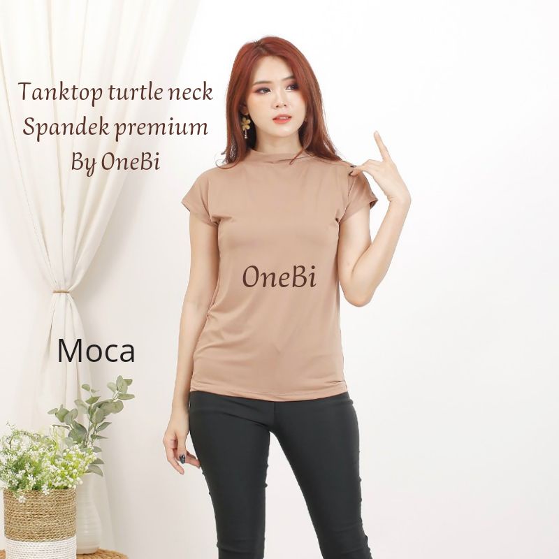 Inner Tanktop Turtle Neck Polos Spandek Premium Jersey