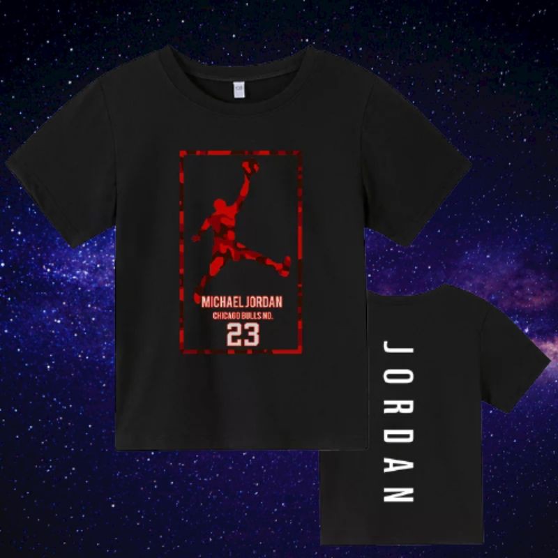 [BISA COD] KAOS TSHIRT ANAK KIDS LOGO GAMBAR NIKE JORDAN 23