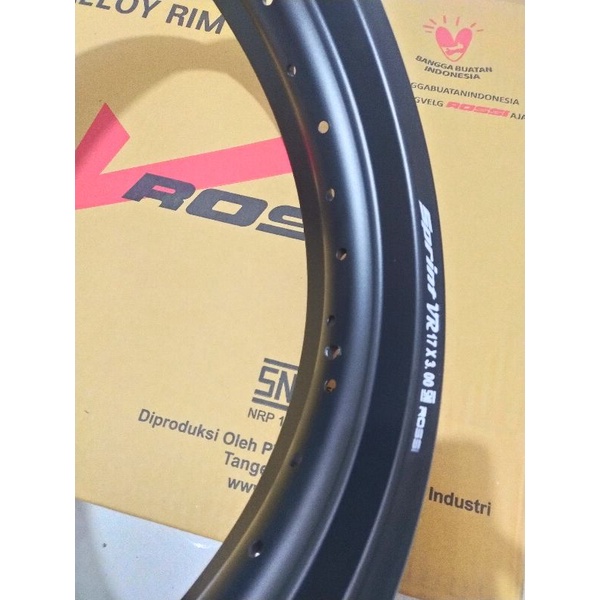 V ROSSI VELG RIM HOLE 32 CRF150 36 250 300 RING17 1PCS SPRINT VR BLACK ANO