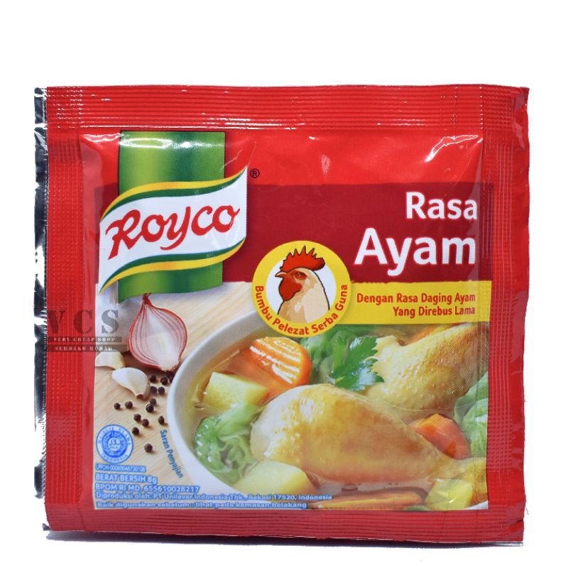 

Royco Rasa ayam 12 X 9 gram / 1 Renceng ORIGINAL