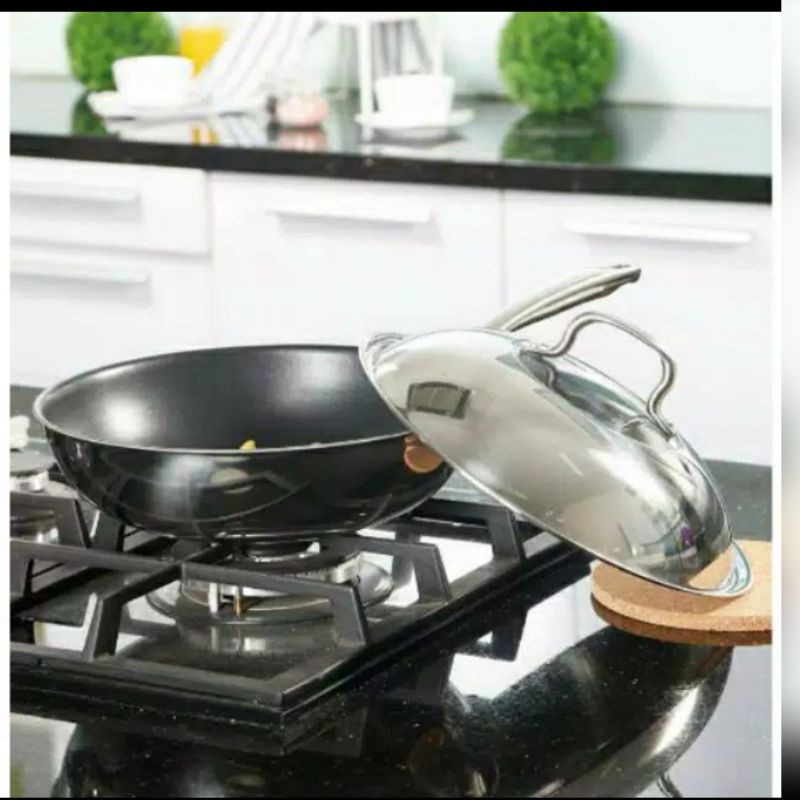 IChef Frypan Teflon IFA Argos D 30 Cm Wajan Penggorengan