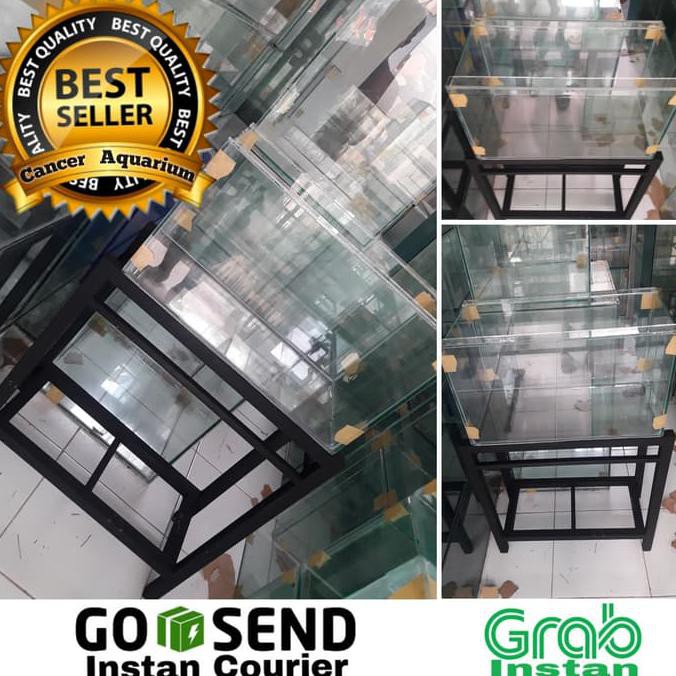 restok Aquarium Dan Rak Besi Hollow 60x30x35 unggulan